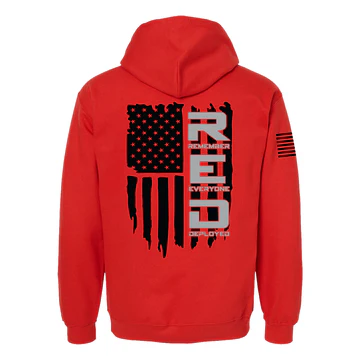 RedRememberEveryoneDeployedHoodie