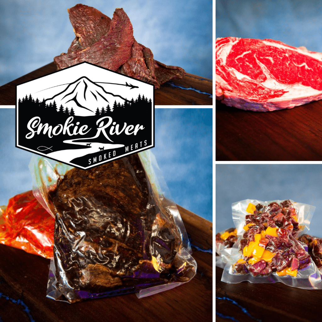 Smokie River Logo and products