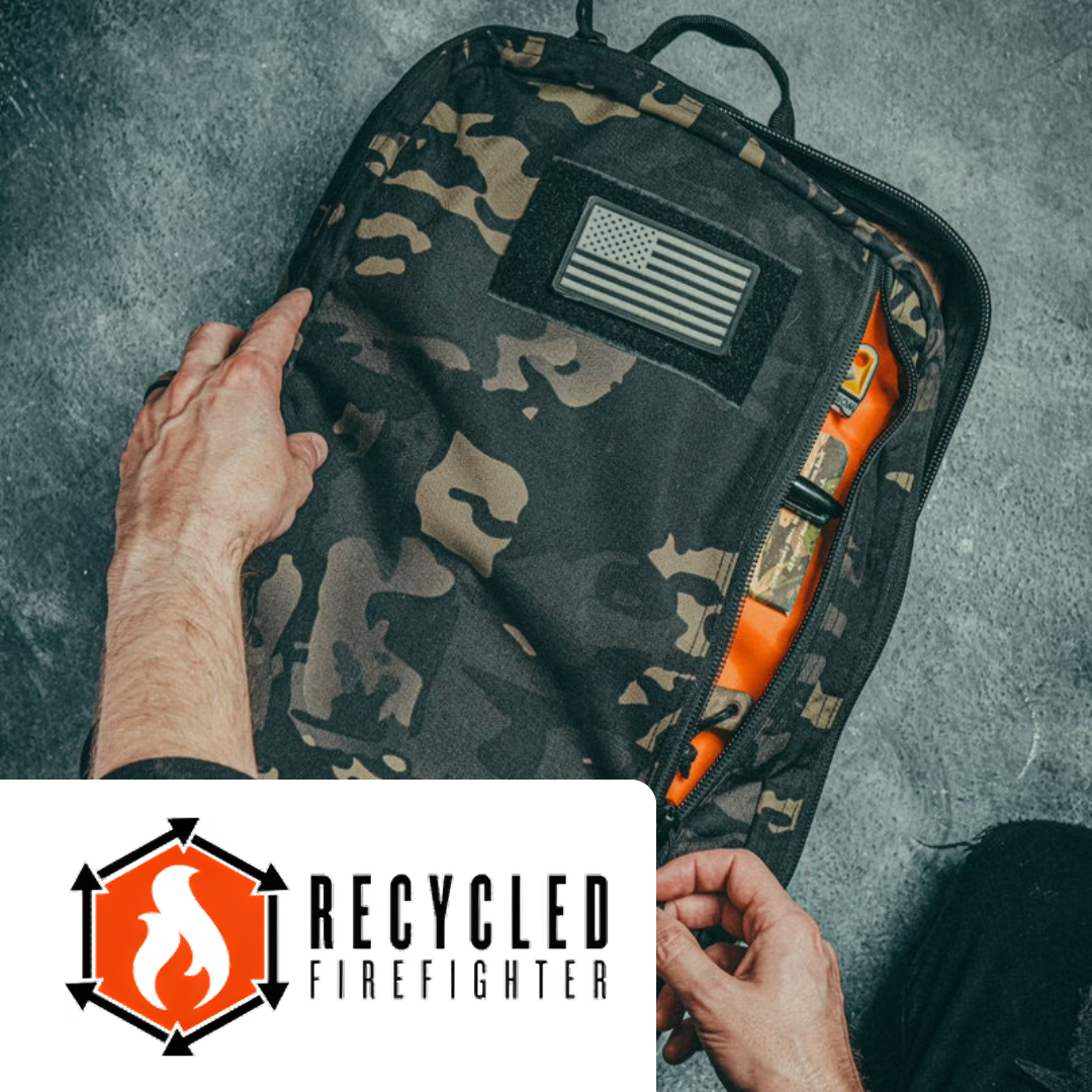 recycled Firefighter Logo