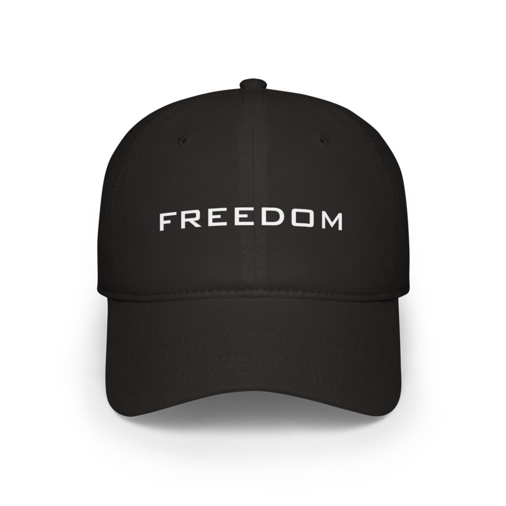 Freedom - Minimalist Baseball Cap