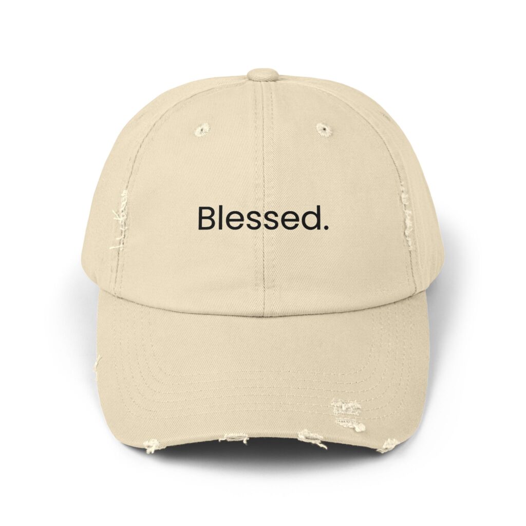 Blessed. Distressed Classic Hat